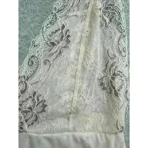 Marilyn Monroe Me Off Negligee Stretchy Lace Bodysuit Lingerie Pink Size M EUC - Picture 13 of 16